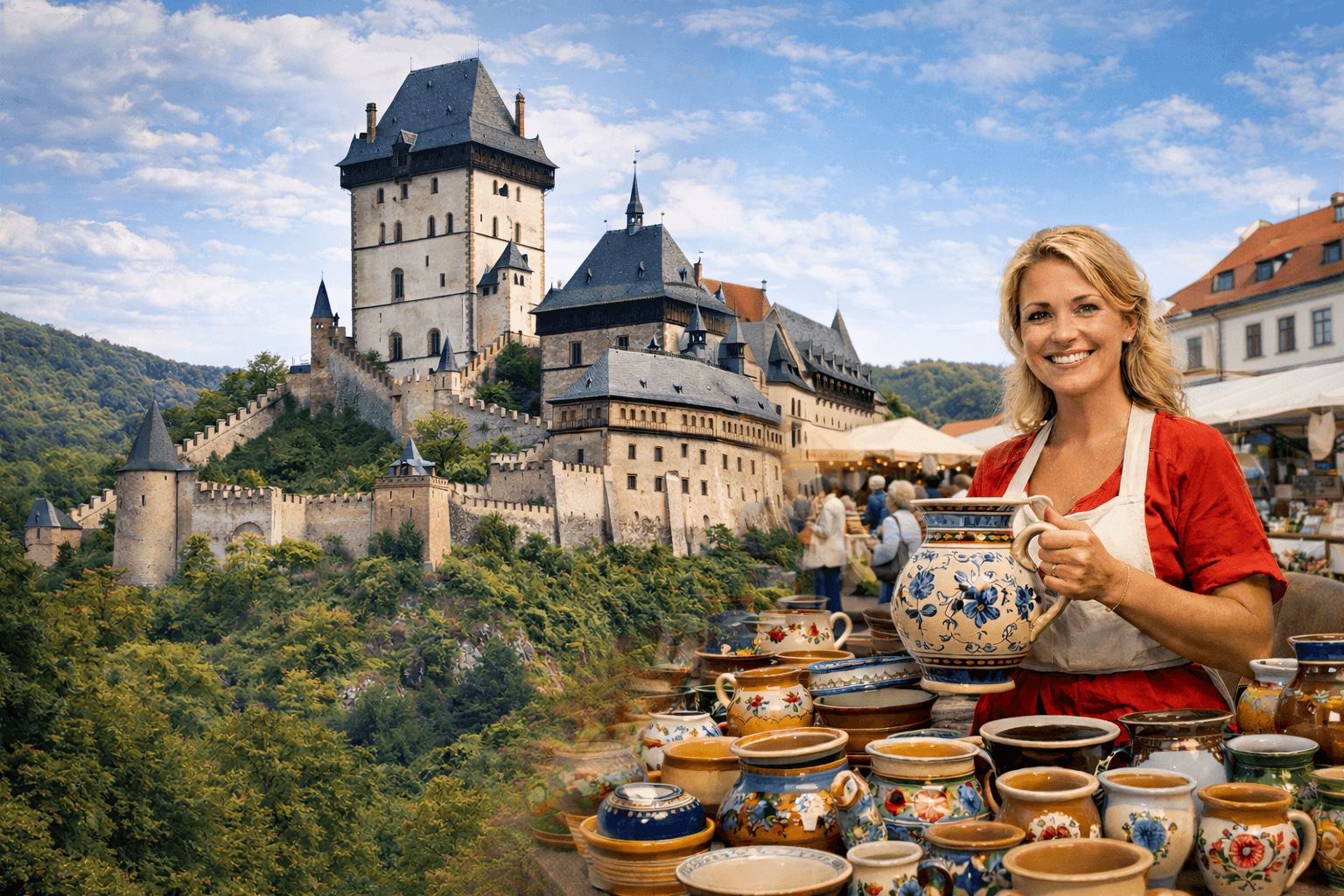 2632 Karlštejn a Hrnčířské trhy v Berouně