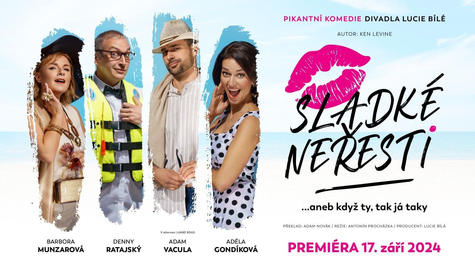 2502 SLADKÉ NEŘESTI - divadelní komedie