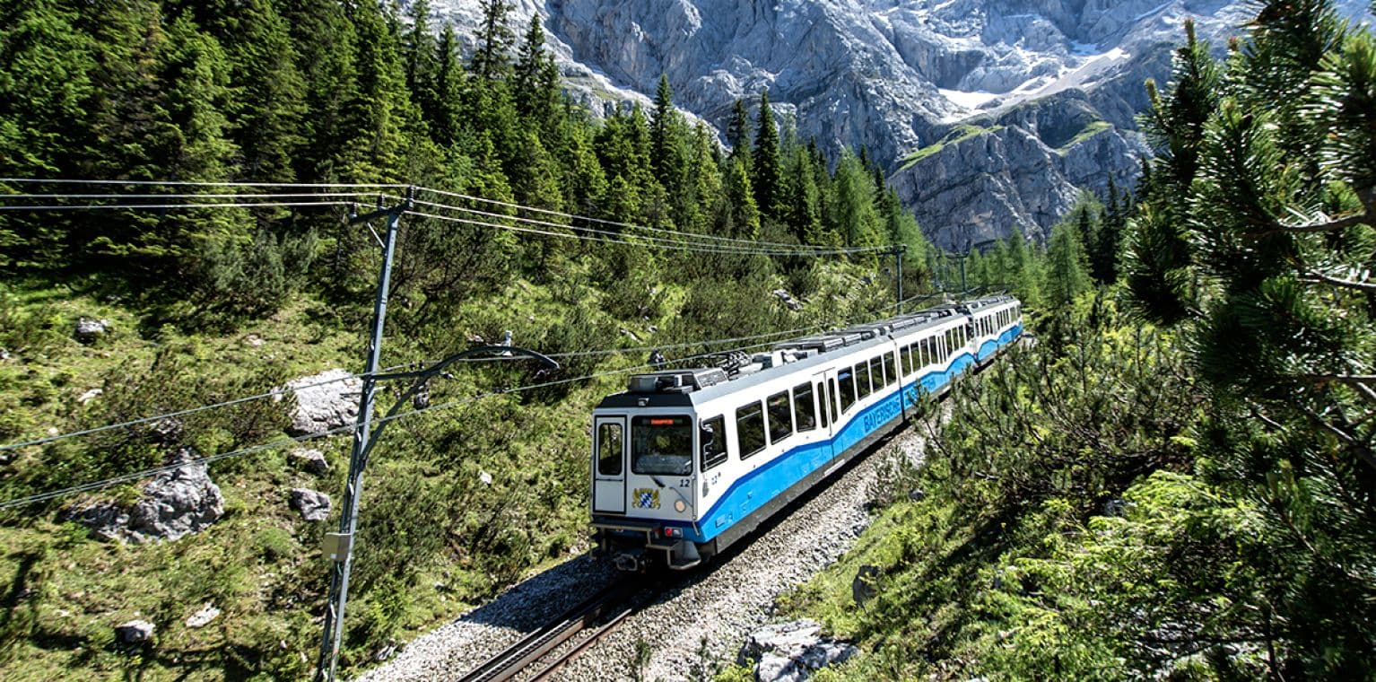 2528 Zugspitze - vlakem na nejvyšší horu Německa