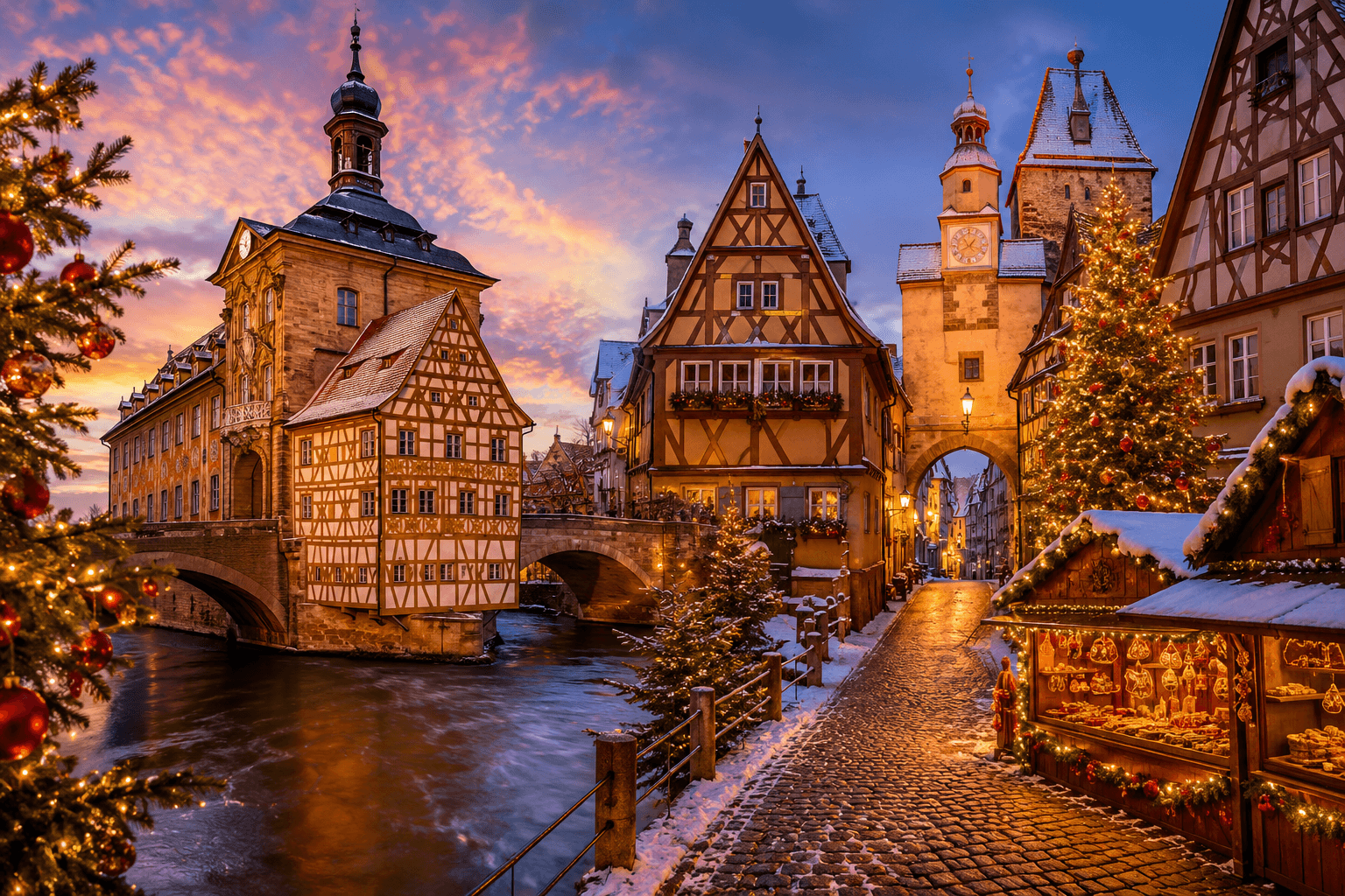 2653 Pohádkový advent v Bavorsku: Bamberk a Rothenburg