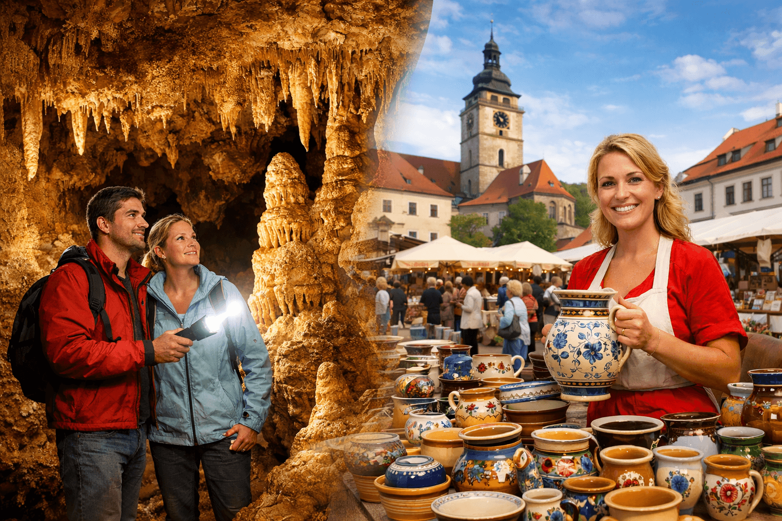 2630 Hrnčířské trhy v Berouně a Koněpruské jeskyně